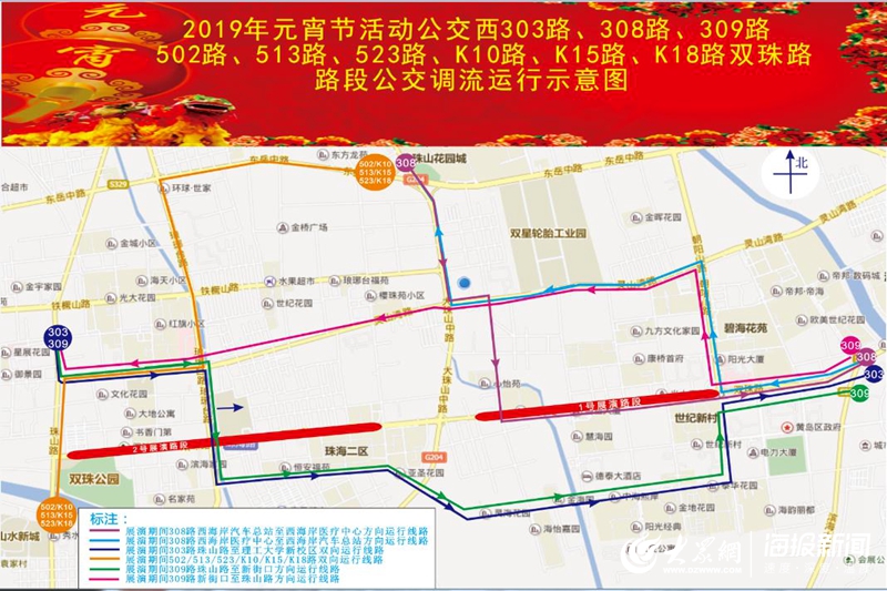 303路,308路等调流路线图.