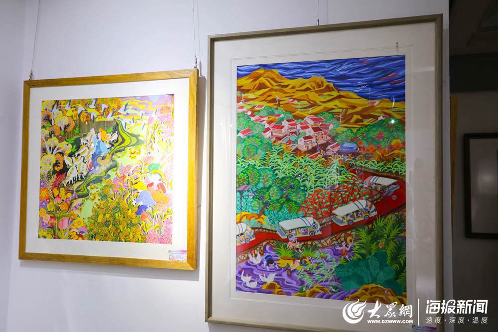 青岛西海岸新区第六届书画精品展暨"我和我的祖国—2019书画大赛获奖