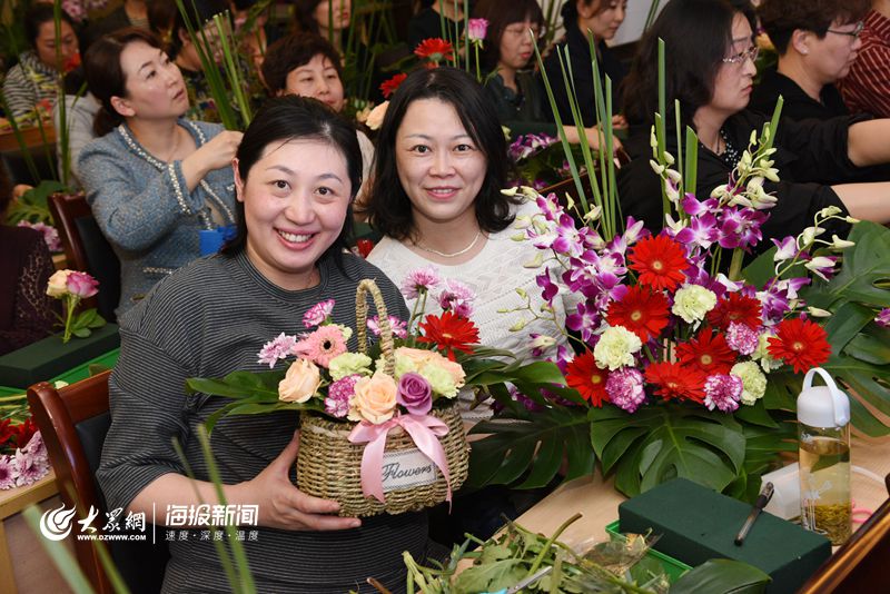 花语花韵 芬芳满苑 海慈医疗集团举行护理插花沙龙活动