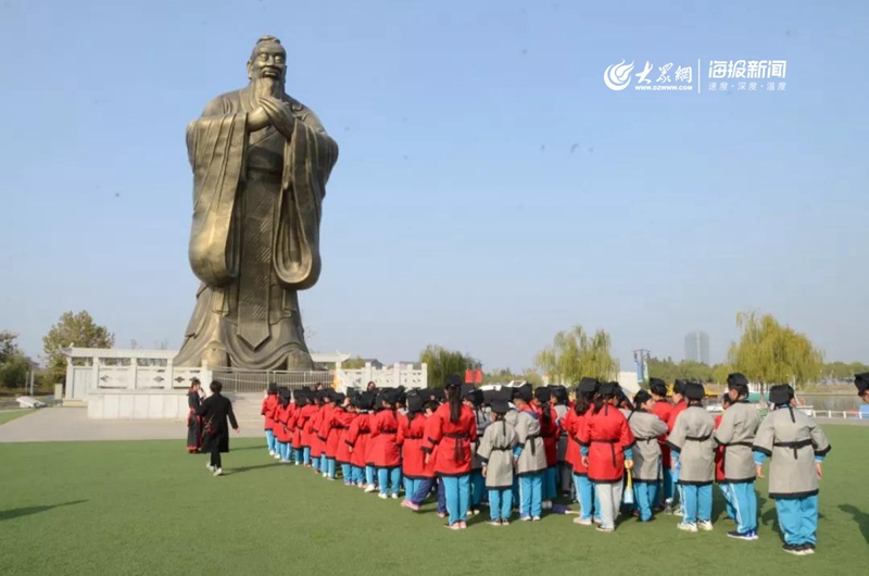 快樂研學遊 膠州昌新小學走進孔子六藝文化園