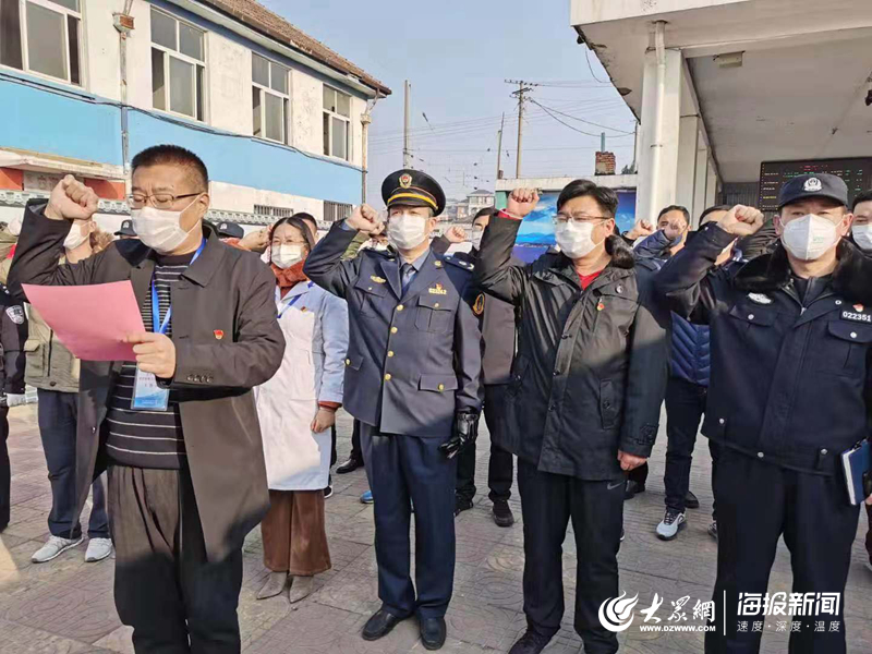 胶州中云马锐:一名党员一面旗 牢牢插在火车站"疫线"阵地