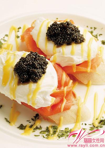 Egg Benedict with CaviarŲҰԱϵImperial Baeri Caviar15ˣԼķһһ䣬ζ