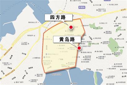 青岛中山路规划图图片