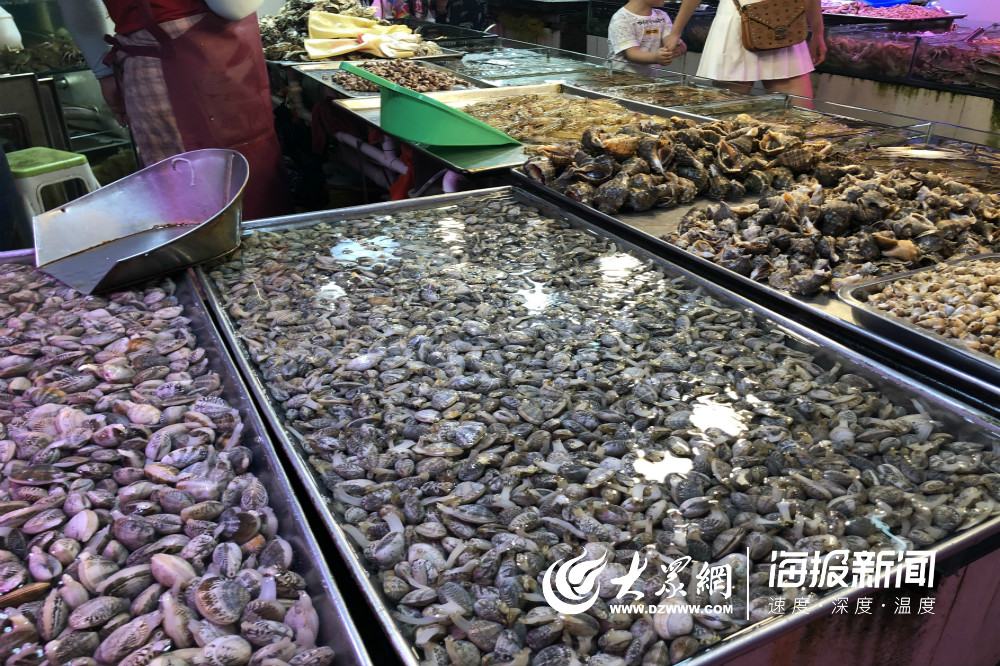 开海前夕探访青岛海鲜市场螃蟹当道最便宜15元一斤