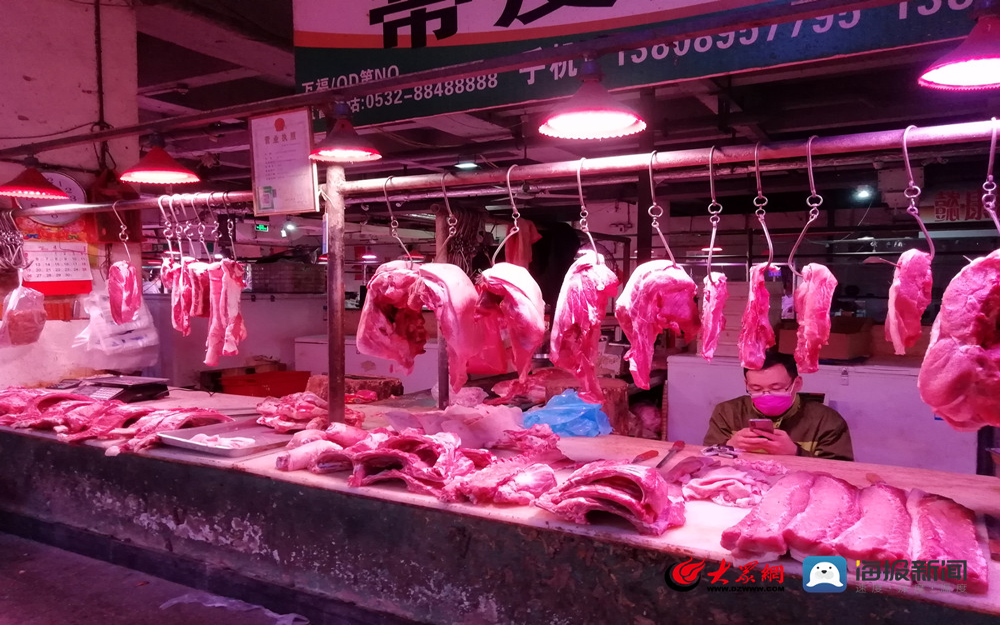 4月猪肉价格每斤比上月下降1