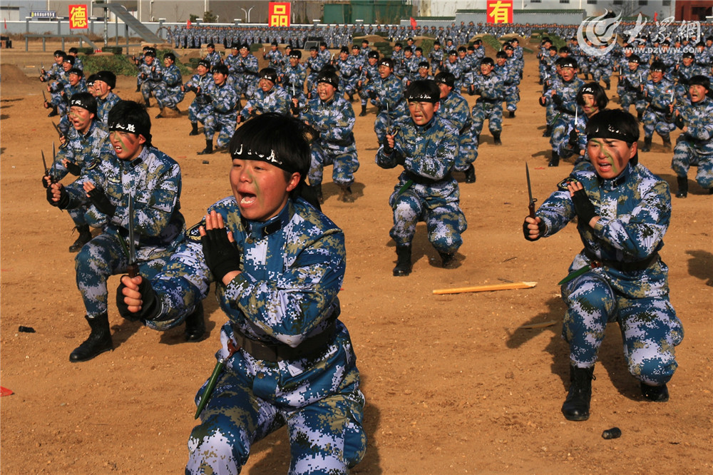 多圖直擊:千名海軍新兵實戰訓練結業展演